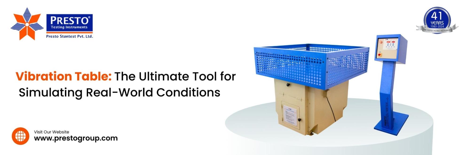 Vibration Table: The Ultimate Tool for Simulating Real-World Conditions